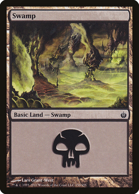 Swamp (150) [Mirrodin Besieged] | Gear Gaming Bentonville