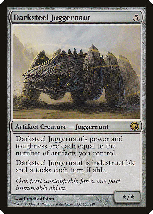 Darksteel Juggernaut [Scars of Mirrodin] | Gear Gaming Bentonville