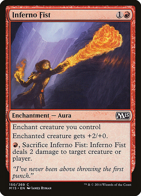 Inferno Fist [Magic 2015 (M15)] | Gear Gaming Bentonville