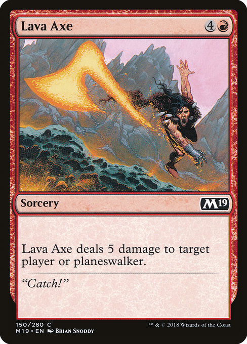 Lava Axe [Core Set 2019] | Gear Gaming Bentonville