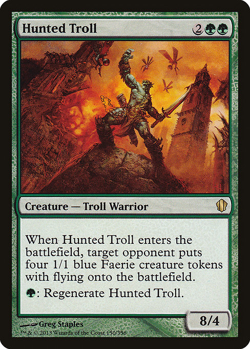 Hunted Troll [Commander 2013] | Gear Gaming Bentonville