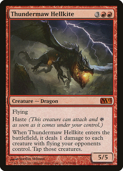 Thundermaw Hellkite [Magic 2013 (M13)] | Gear Gaming Bentonville