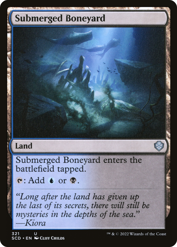Submerged Boneyard [Starter Commander Decks] | Gear Gaming Bentonville