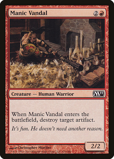 Manic Vandal [Magic 2011 (M11)] | Gear Gaming Bentonville