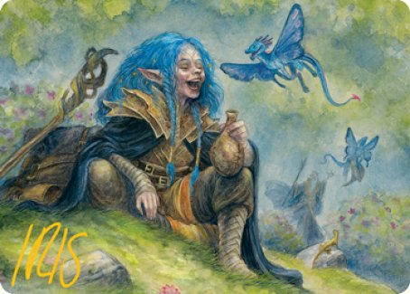 Feywild Trickster Art Card (Gold-Stamped Signature) [Dungeons & Dragons: Adventures in the Forgotten Realms Art Series] | Gear Gaming Bentonville