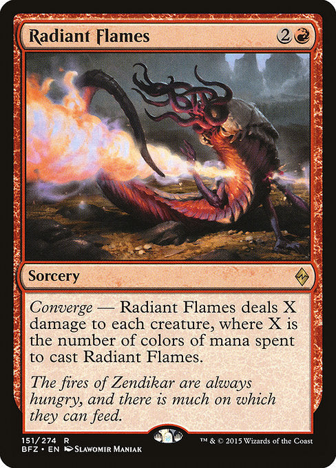 Radiant Flames [Battle for Zendikar] | Gear Gaming Bentonville