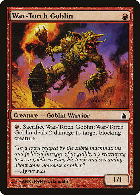 War-Torch Goblin [Ravnica: City of Guilds] | Gear Gaming Bentonville