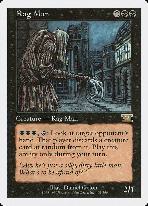 Rag Man [Classic Sixth Edition] | Gear Gaming Bentonville