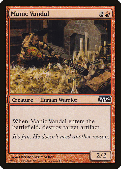 Manic Vandal [Magic 2012 (M12)] | Gear Gaming Bentonville