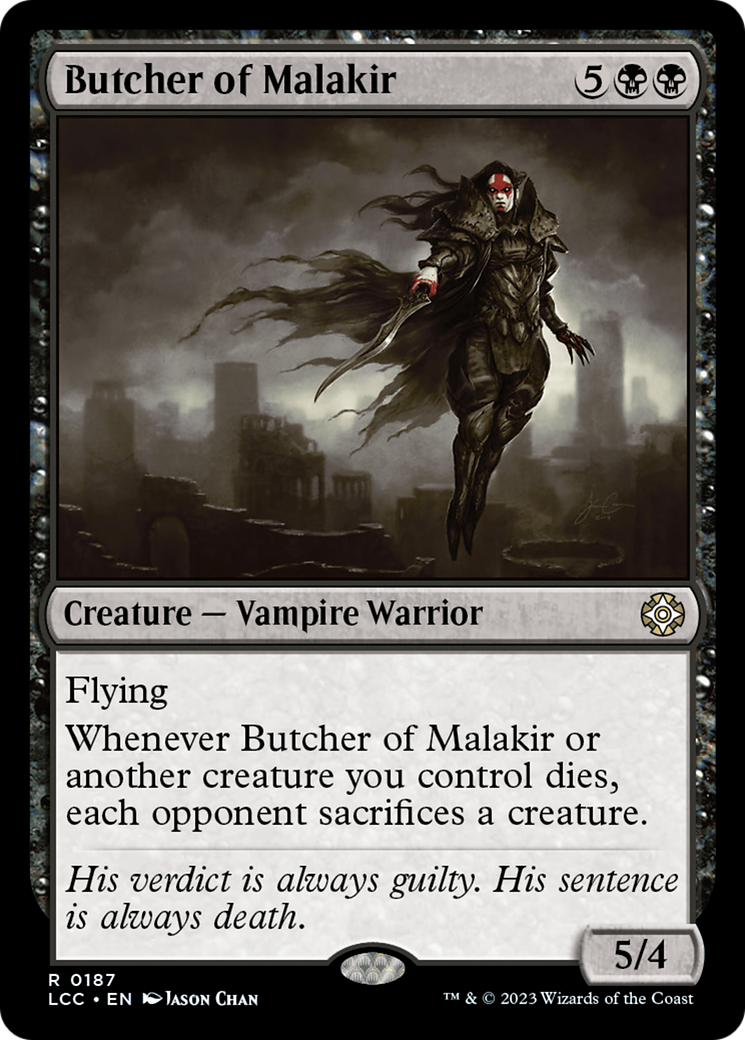 Butcher of Malakir [The Lost Caverns of Ixalan Commander] | Gear Gaming Bentonville