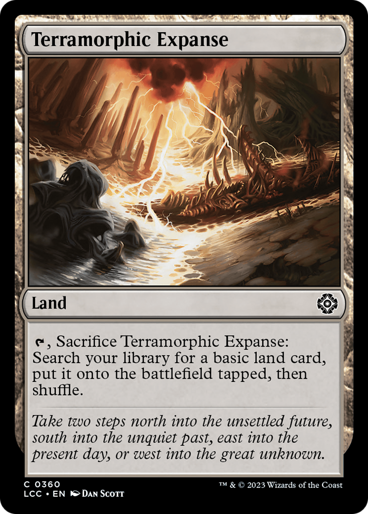 Terramorphic Expanse [The Lost Caverns of Ixalan Commander] | Gear Gaming Bentonville