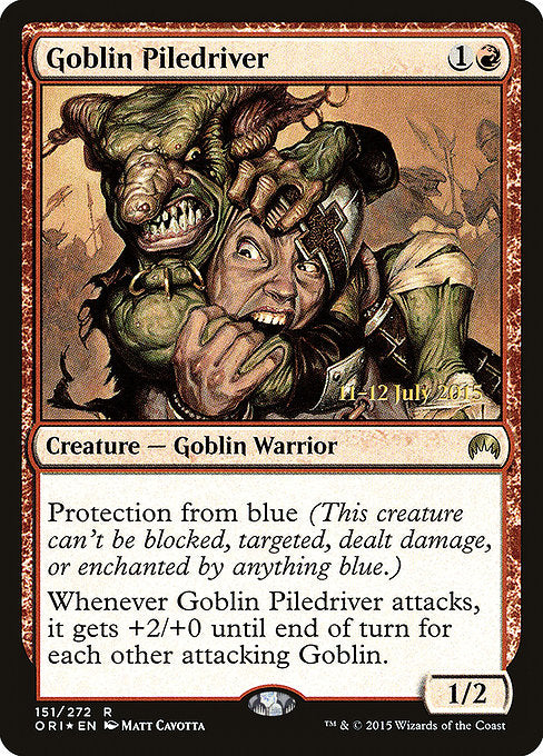 Goblin Piledriver [Prerelease Cards] | Gear Gaming Bentonville