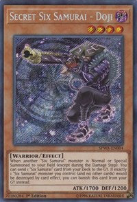 Secret Six Samurai - Doji [Spirit Warriors] [SPWA-EN004] | Gear Gaming Bentonville