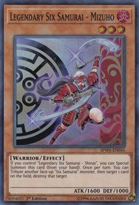 Legendary Six Samurai - Mizuho [Spirit Warriors] [SPWA-EN045] | Gear Gaming Bentonville