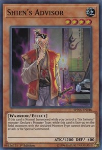 Shien's Advisor [Spirit Warriors] [SPWA-EN046] | Gear Gaming Bentonville