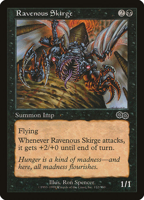 Ravenous Skirge [Urza's Saga] | Gear Gaming Bentonville