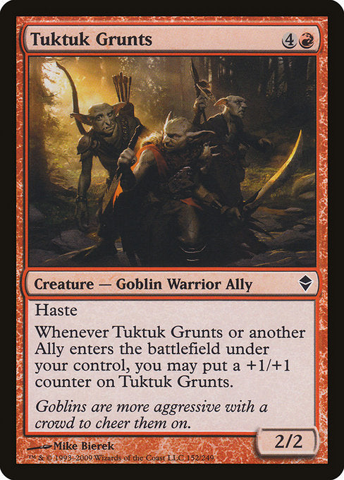 Tuktuk Grunts [Zendikar] | Gear Gaming Bentonville