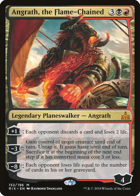 Angrath, the Flame-Chained [Rivals of Ixalan] | Gear Gaming Bentonville