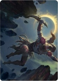 Nighthawk Scavenger Art Card [Zendikar Rising Art Series] | Gear Gaming Bentonville