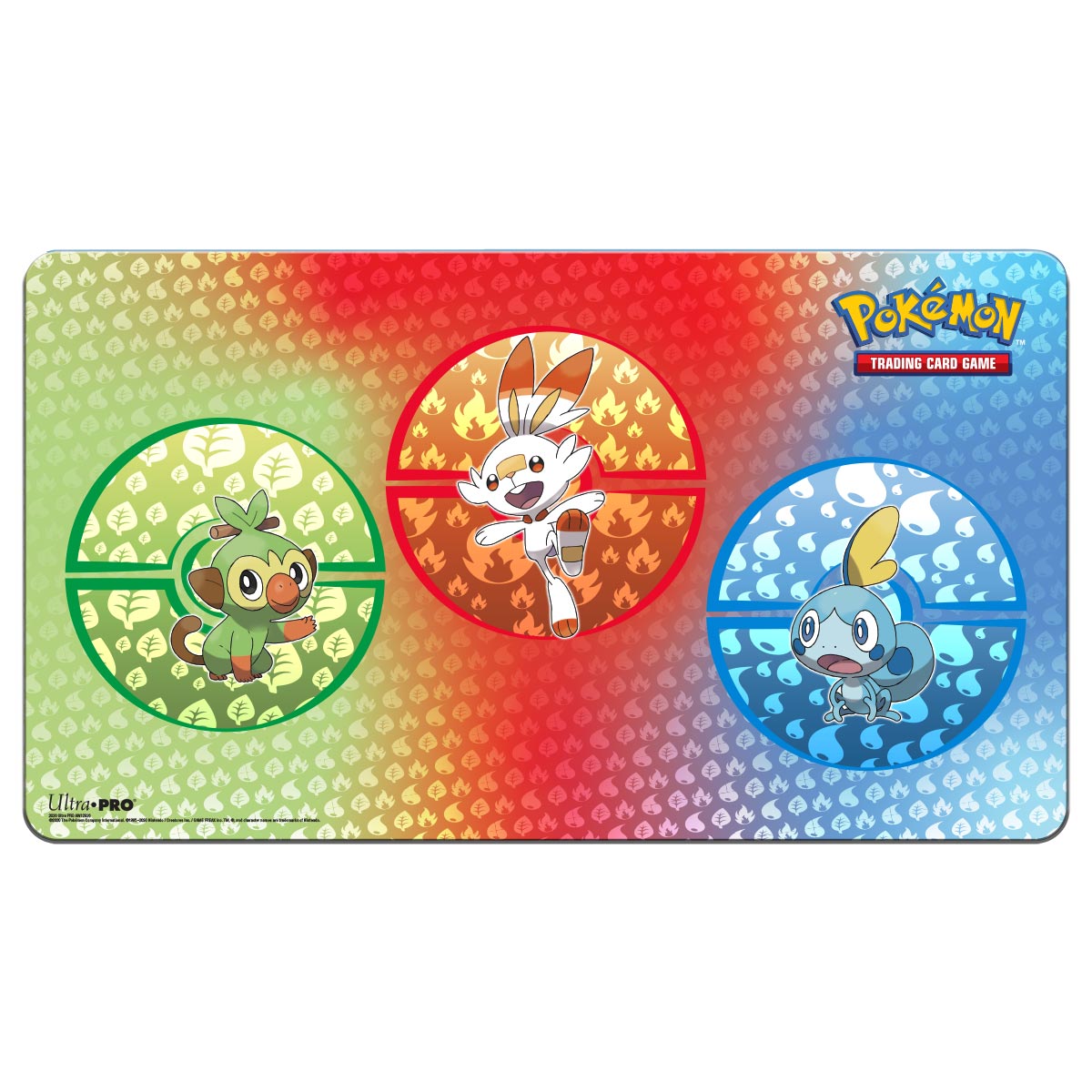 Sword and Shield Galar Starters Playmat for Pokémon | Gear Gaming Bentonville