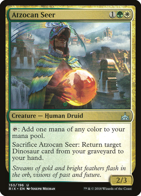 Atzocan Seer [Rivals of Ixalan] | Gear Gaming Bentonville