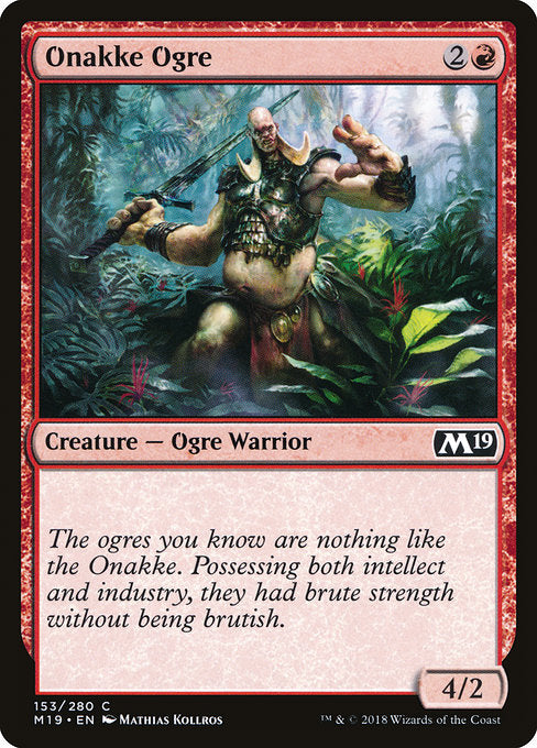 Onakke Ogre [Core Set 2019] | Gear Gaming Bentonville