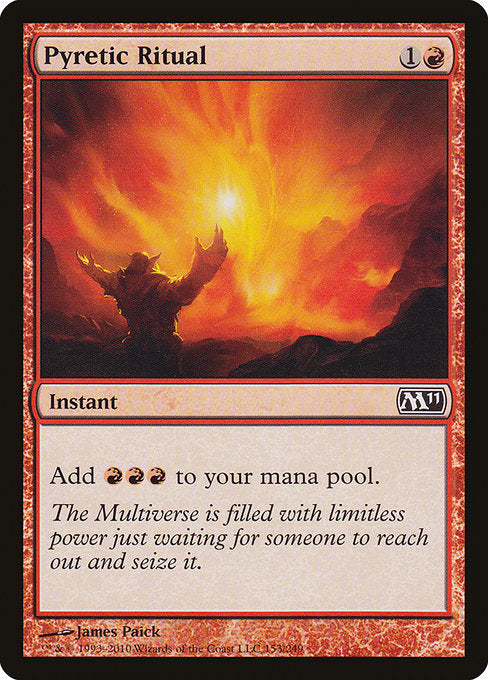 Pyretic Ritual [Magic 2011 (M11)] | Gear Gaming Bentonville