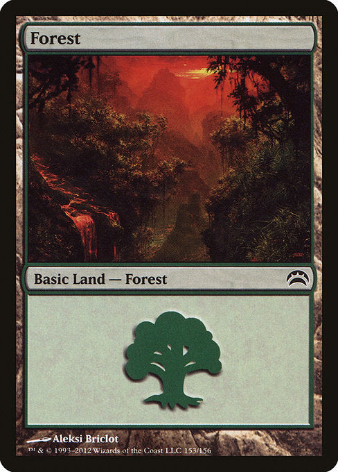 Forest (153) [Planechase 2012] | Gear Gaming Bentonville