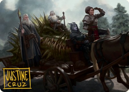 Grim Bounty Art Card (Gold-Stamped Signature) [Dungeons & Dragons: Adventures in the Forgotten Realms Art Series] | Gear Gaming Bentonville