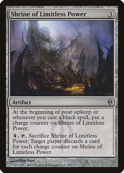 Shrine of Limitless Power [New Phyrexia] | Gear Gaming Bentonville