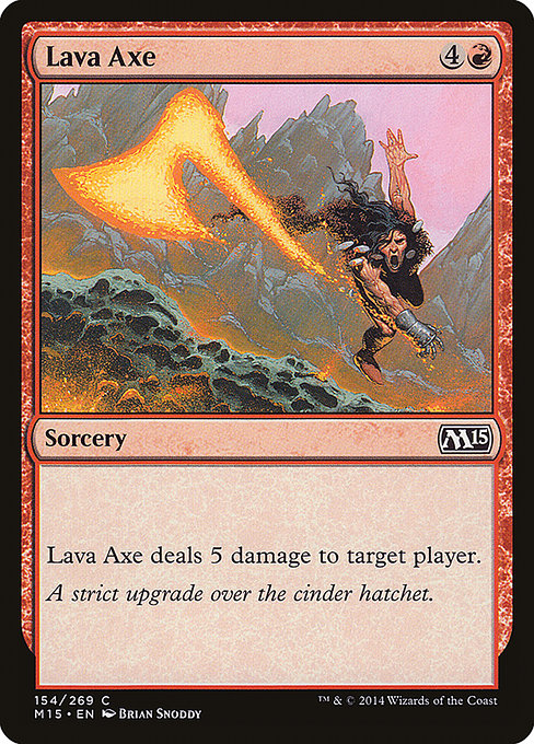 Lava Axe [Magic 2015 (M15)] | Gear Gaming Bentonville