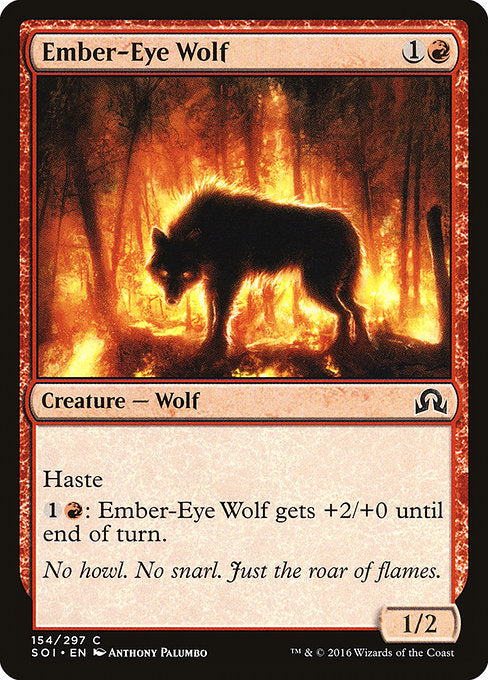 Ember-Eye Wolf [Shadows over Innistrad] | Gear Gaming Bentonville