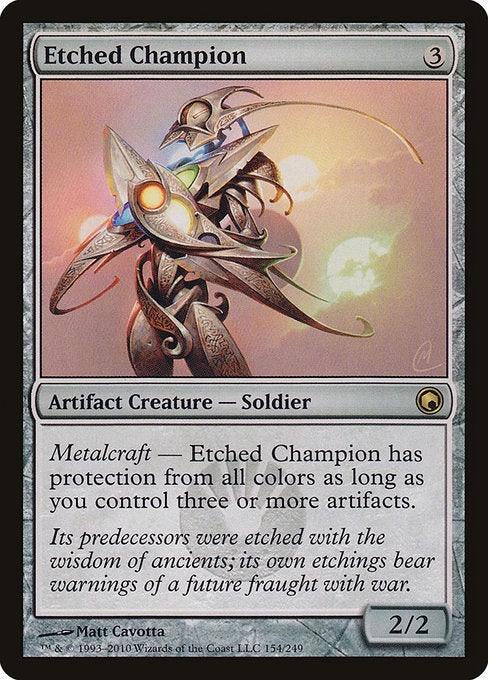 Etched Champion [Scars of Mirrodin] | Gear Gaming Bentonville