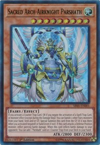 Sacred Arch-Airknight Parshath [Structure Deck: Wave of Light] [SR05-EN001] | Gear Gaming Bentonville