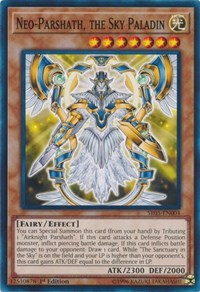 Neo-Parshath, the Sky Paladin [Structure Deck: Wave of Light] [SR05-EN004] | Gear Gaming Bentonville