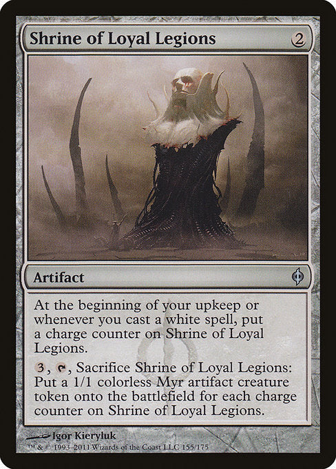 Shrine of Loyal Legions [New Phyrexia] | Gear Gaming Bentonville