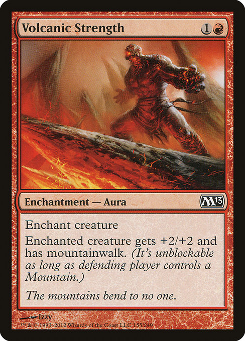 Volcanic Strength [Magic 2013 (M13)] | Gear Gaming Bentonville