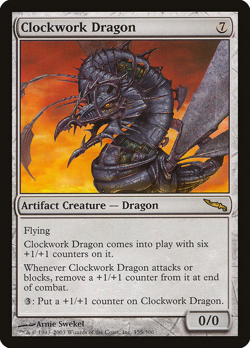 Clockwork Dragon [Mirrodin] | Gear Gaming Bentonville