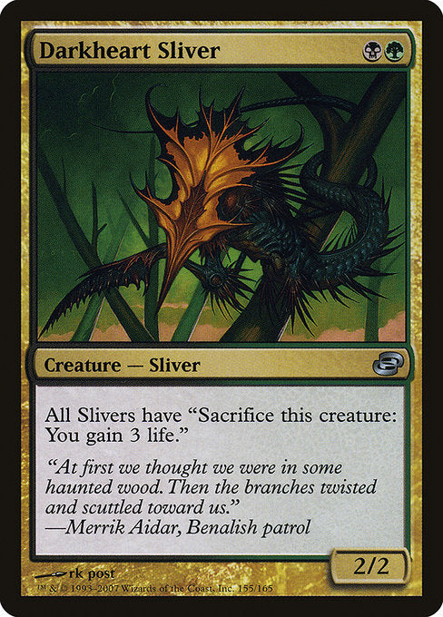 Darkheart Sliver [Planar Chaos] | Gear Gaming Bentonville