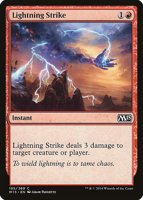 Lightning Strike [Magic 2015 (M15)] | Gear Gaming Bentonville