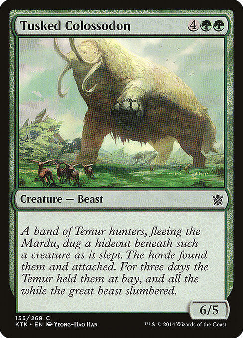 Tusked Colossodon [Khans of Tarkir] | Gear Gaming Bentonville