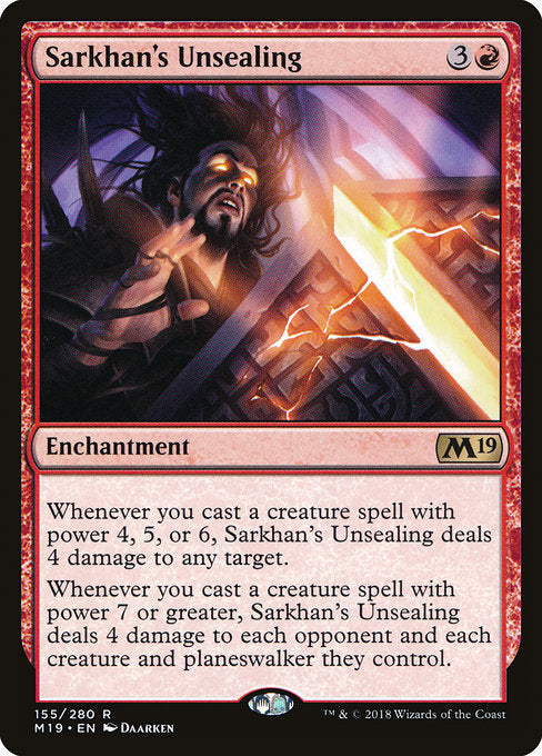 Sarkhan's Unsealing [Core Set 2019] | Gear Gaming Bentonville