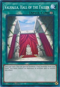 Valhalla, Hall of the Fallen [Structure Deck: Wave of Light] [SR05-EN029] | Gear Gaming Bentonville
