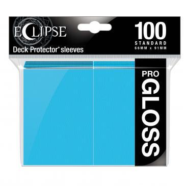 Ultra Pro Regular Eclipse Gloss (100ct) Sky Blue | Gear Gaming Bentonville