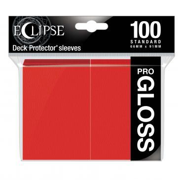 Ultra Pro Regular Eclipse Gloss (100ct) Apple Red | Gear Gaming Bentonville