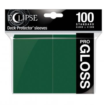 Ultra Pro Regular Eclipse Gloss (100ct) Forest Green | Gear Gaming Bentonville