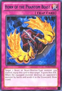 Horn of the Phantom Beast (Blue) [Duelist League Promo] [DL15-EN020] | Gear Gaming Bentonville