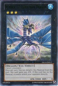 Number 17: Leviathan Dragon (Green) [Duelist League Promo] [DL15-EN012] | Gear Gaming Bentonville