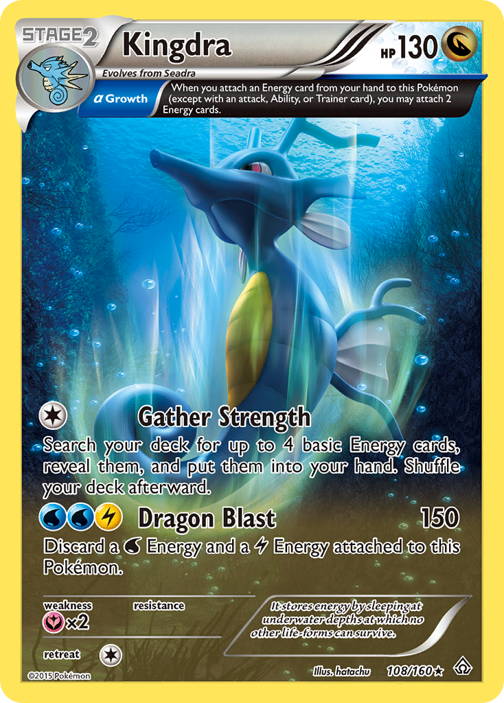 Kingdra (108/160) [XY: Primal Clash] | Gear Gaming Bentonville