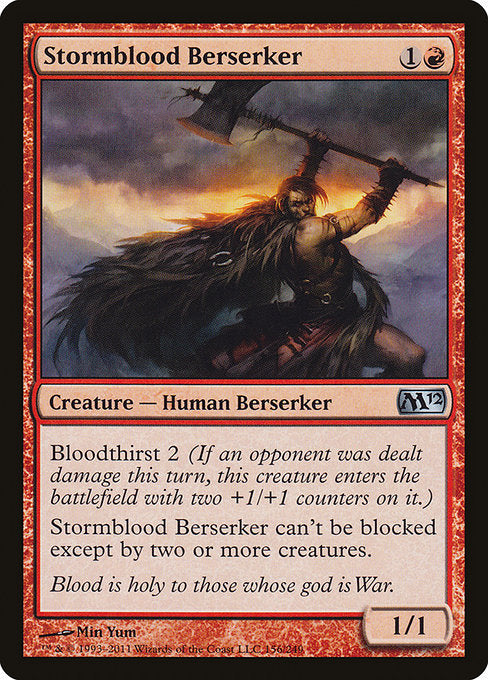 Stormblood Berserker [Magic 2012 (M12)] | Gear Gaming Bentonville